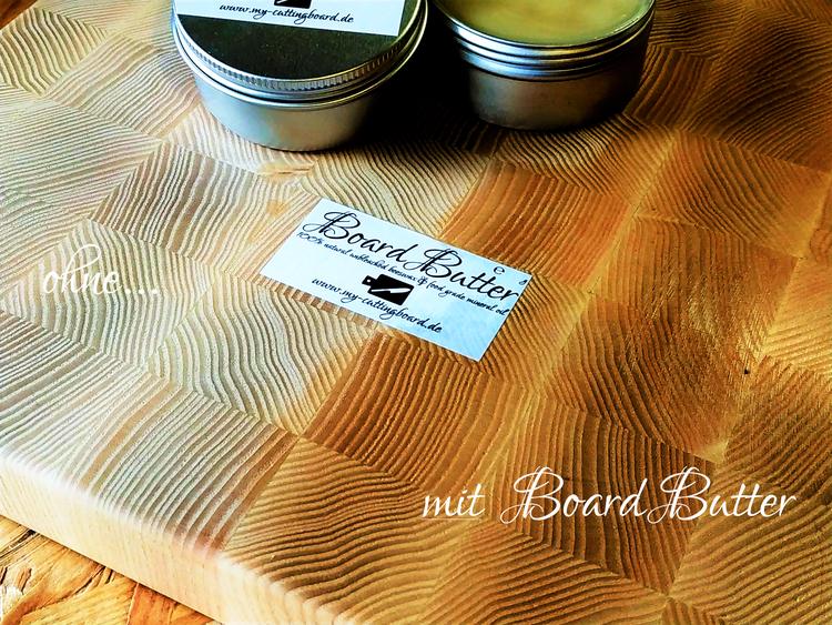Board Butter - Bienenwachsbasiertes Holz- und Lederpflegemittel